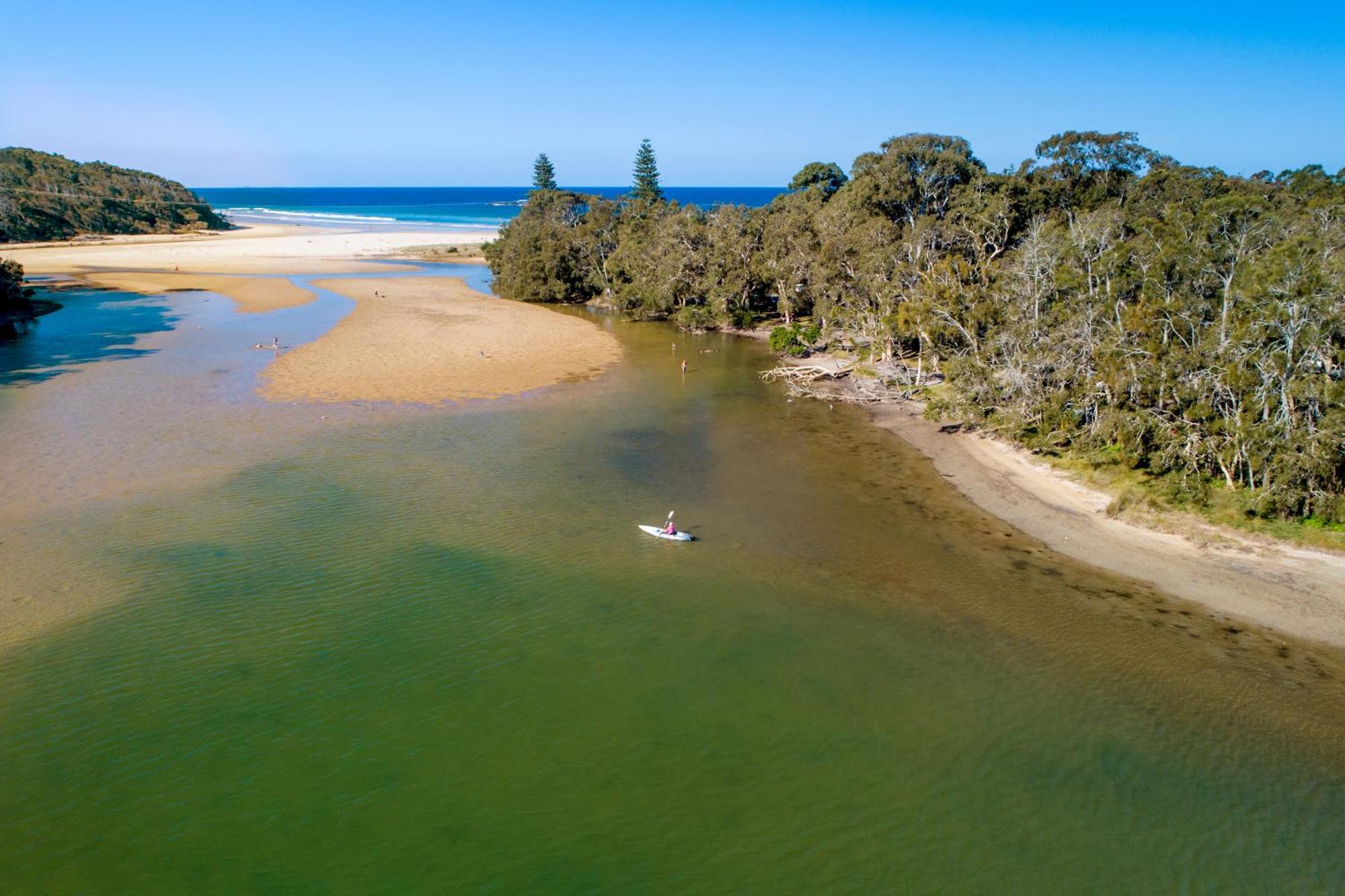 Hotel Woolgoolga Lakeside Holiday Park Exteriér fotografie